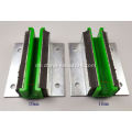 ZK10722 Grüne Führungsschuheinsatz für KONE -Aufzüge L = 130 mm